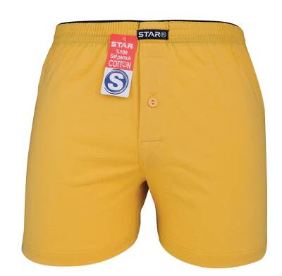 STAR DÜZ RENK %100 SAF PAMUKLU RAHAT KALIP HAVLU BEL BOXER - Star