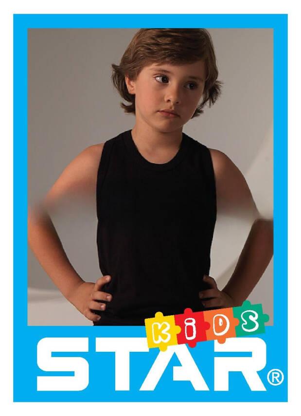 STAR 3 LÜ ERKEK ÇOCUK SAF PAMUK ATLET - 4
