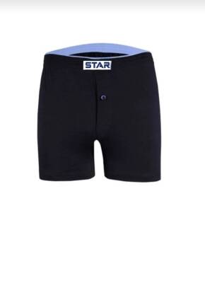 STAR 3 LÜ ERKEK SAF PAMUK BOXER KÜLOT LACİVERT