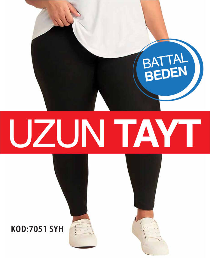 STAR 3 LÜ KADIN BTDL BEDEN PAMUKLU UZUN TAYT - 1