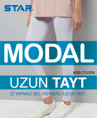 STAR 3 LÜ KADIN MODAL UZUN TAYT - Star