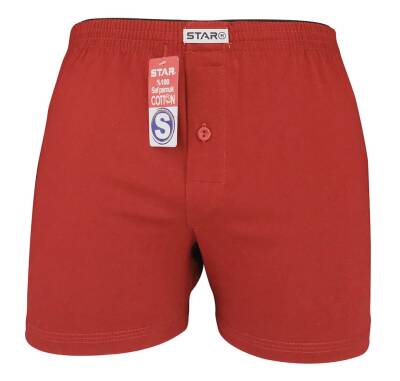 STAR DÜZ RENK %100 SAF PAMUKLU RAHAT KALIP HAVLU BEL BOXER - Star