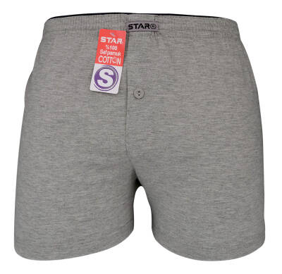STAR DÜZ RENK %100 SAF PAMUKLU RAHAT KALIP HAVLU BEL BOXER - Star