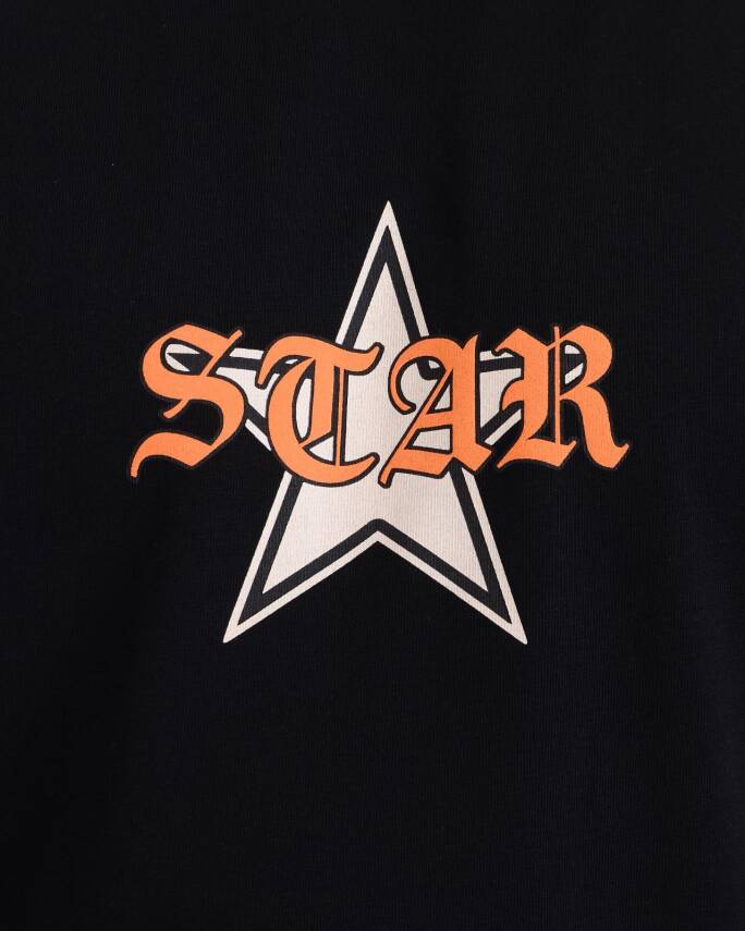 STAR ERKEK OVERSİZE DART LOGOLU T-SHİRT - 2