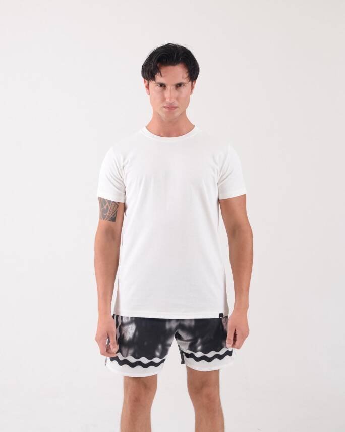 STAR ERKEK REGULAR KESİM BASİC T-SHİRT - 2