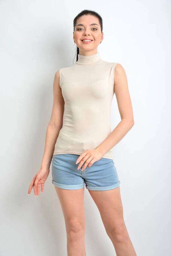 STAR İKİNCİ TEN KADIN TEN SIFIRKOL BALIKÇI YAKA BODY ATLET - 1