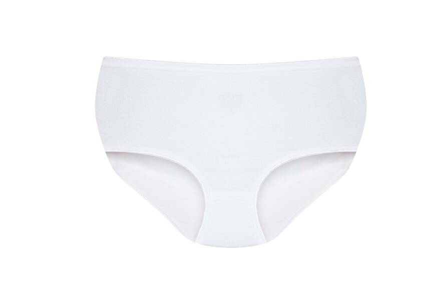 STAR KADIN 3 LÜ BEYAZ MODAL İZ YAPMAZ BATO KÜLOT - 2