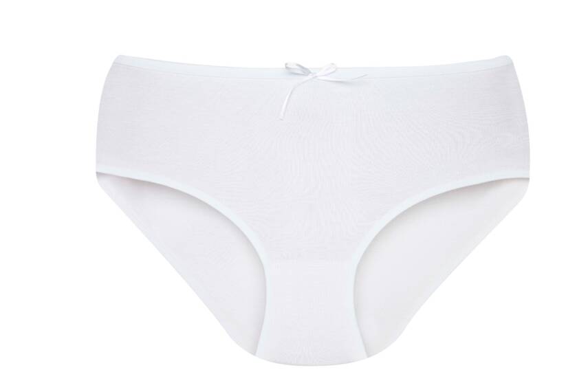 STAR KADIN 3 LÜ BEYAZ ORGANİK BAMBU BATO KÜLOT - 2