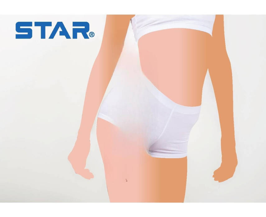 STAR KADIN BEYAZ MODAL BOXER KÜLOT - 3