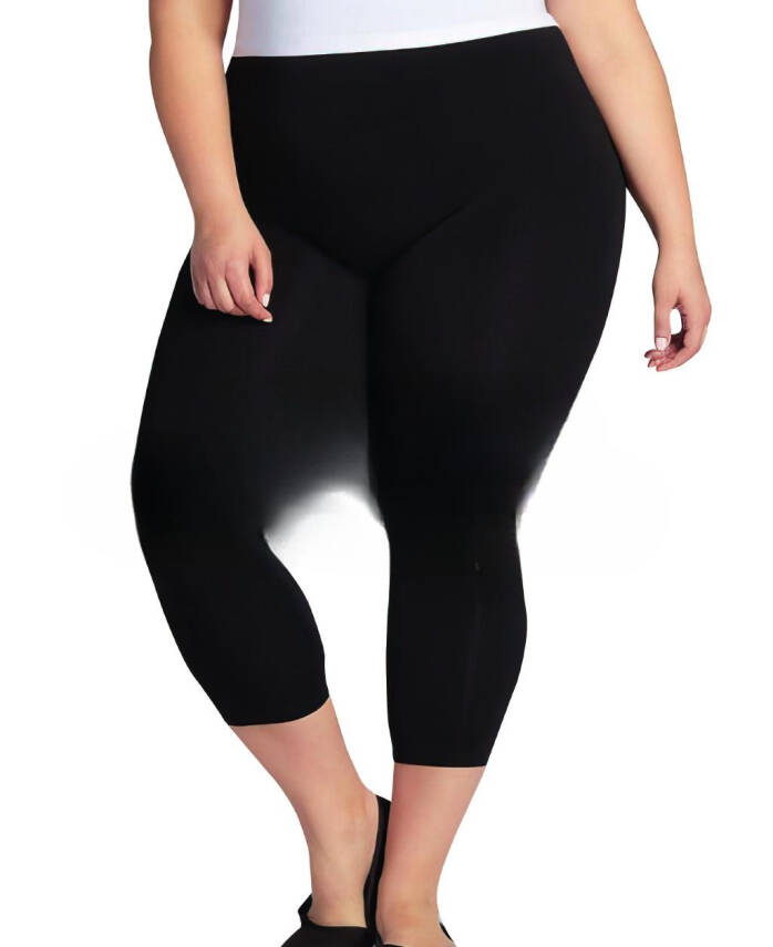 STAR KADIN SİYAH SAF PAMUK KAPRİ TAYT - 2