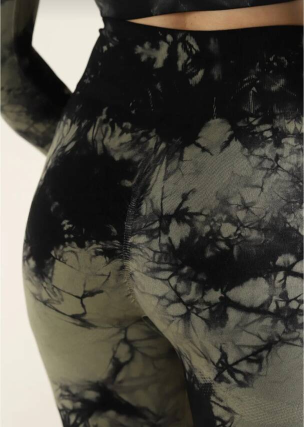 STAR ŞIMART KADIN HAKİ KALÇASI BÜZGÜLÜ FİTNESS SPOR TAKIM - 2